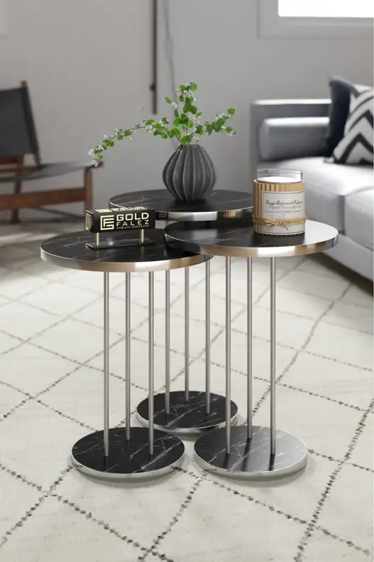 Silver Terra Zigon Coffee Table Silver Terra Zigon Coffee Table
