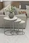Zigon Coffee Table Silver C Lux