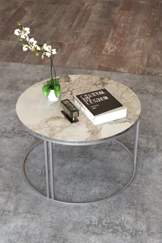 Middle Coffee Table Single Silver Luxury Special Middle Coffee Table Single Silver Luxury Special