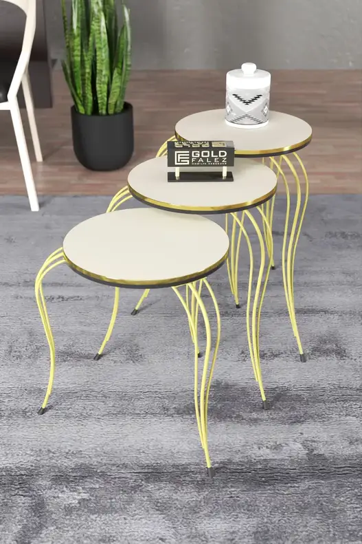 Zigon Coffee Table Luxury Double Gold Zigon Coffee Table Luxury Double Gold