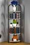 Bohemian Corner Bookcase with 5 Shelves