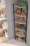 6 Shelves Flower Bookcase