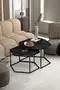 Hexagonal Double Lux Coffee Table