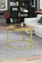 Middle Coffee Table Single Gold Luxury Special