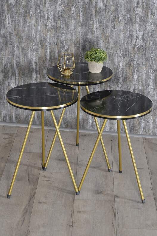 Gold Metal Double Gold Zigon Coffee Table Gold Metal Double Gold Zigon Coffee Table