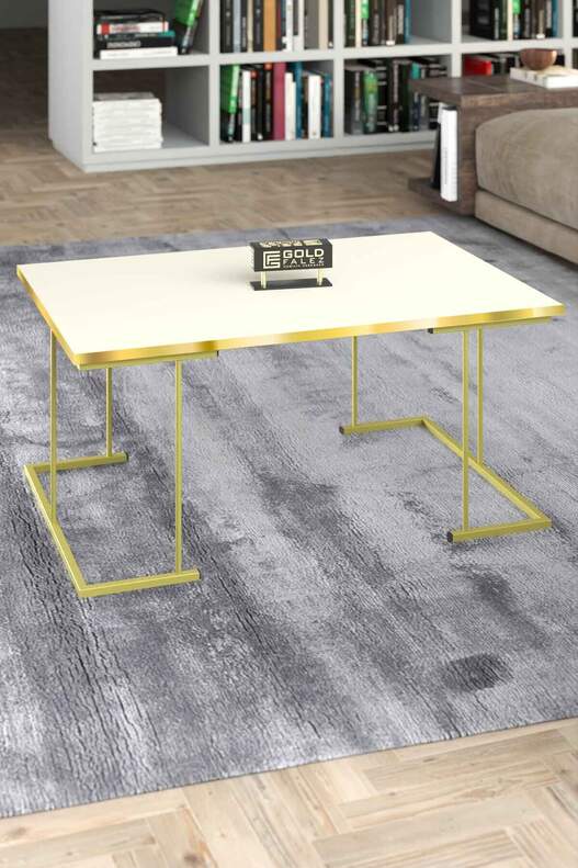 Solo Centre Coffee Table Gold Solo Centre Coffee Table Gold