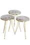 Gold Wire Zigon Coffee Table