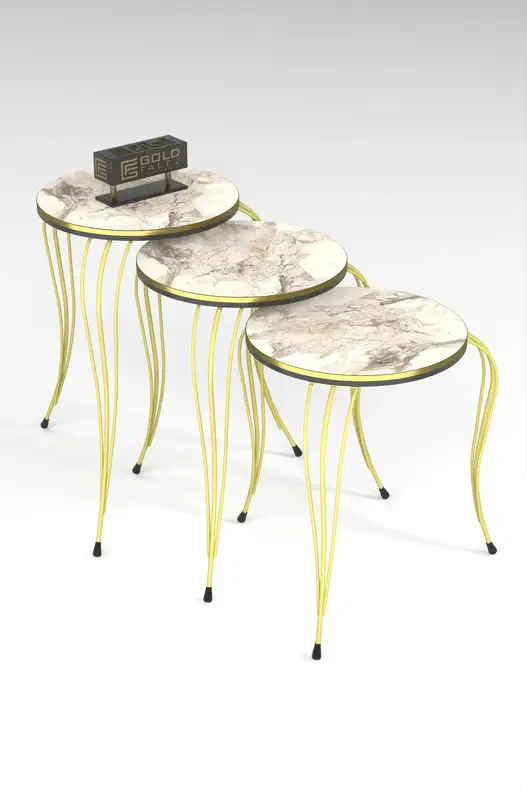Zigon Coffee Table Luxury Double Gold Zigon Coffee Table Luxury Double Gold