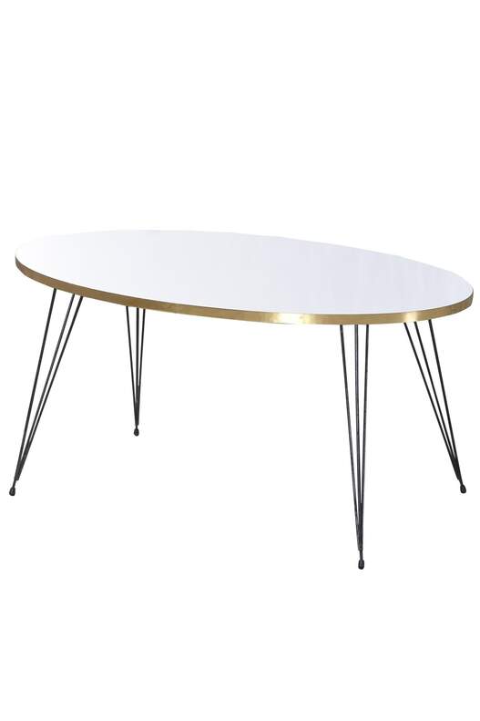 Black Wire Gold Coffee Table Set Ellipse Black Wire Gold Coffee Table Set Ellipse