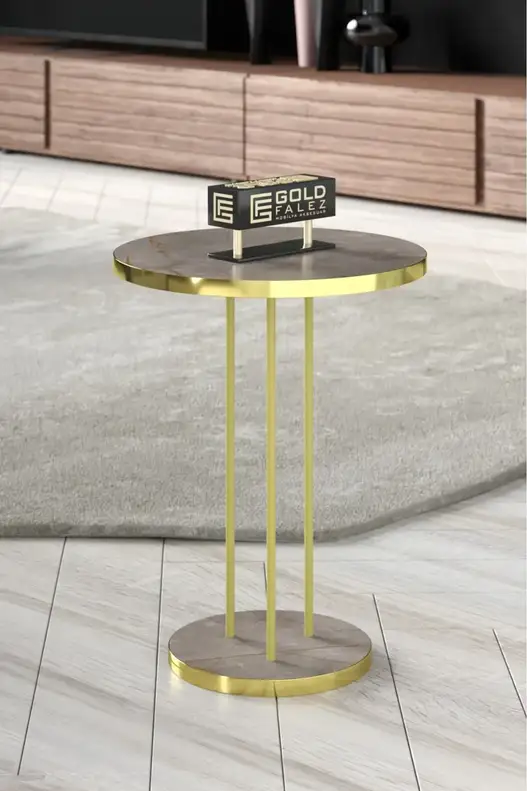 Gold Terra Zigon Coffee Table Gold Terra Zigon Coffee Table