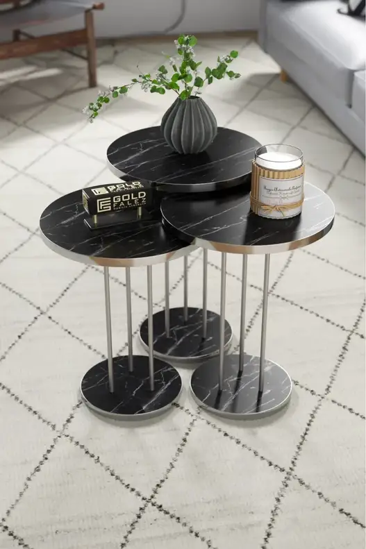 Silver Terra Zigon Coffee Table Silver Terra Zigon Coffee Table