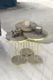 Gold Terra Zigon Coffee Table