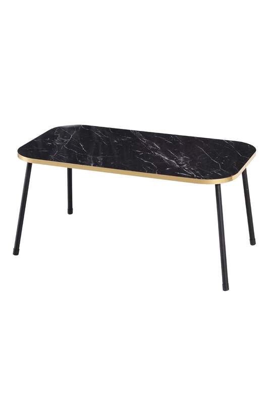 Black Metal Gold Centre Coffee Table Square Black Metal Gold Centre Coffee Table Square