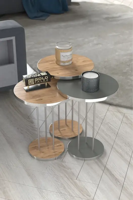 Silver Terra Zigon Coffee Table Silver Terra Zigon Coffee Table