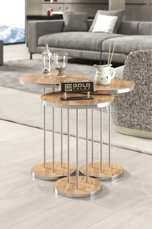 Silver Terra Zigon Coffee Table Silver Terra Zigon Coffee Table