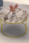 Middle Coffee Table Single Gold Luxury Special