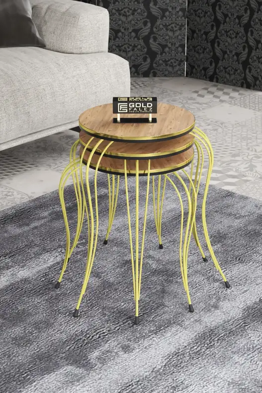 Zigon Coffee Table Luxury Double Gold Zigon Coffee Table Luxury Double Gold