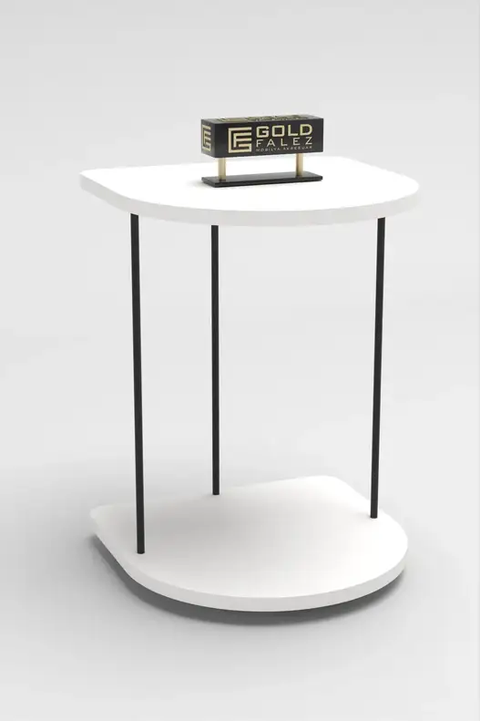 Wheeled Side Table Oval Wheeled Side Table Oval