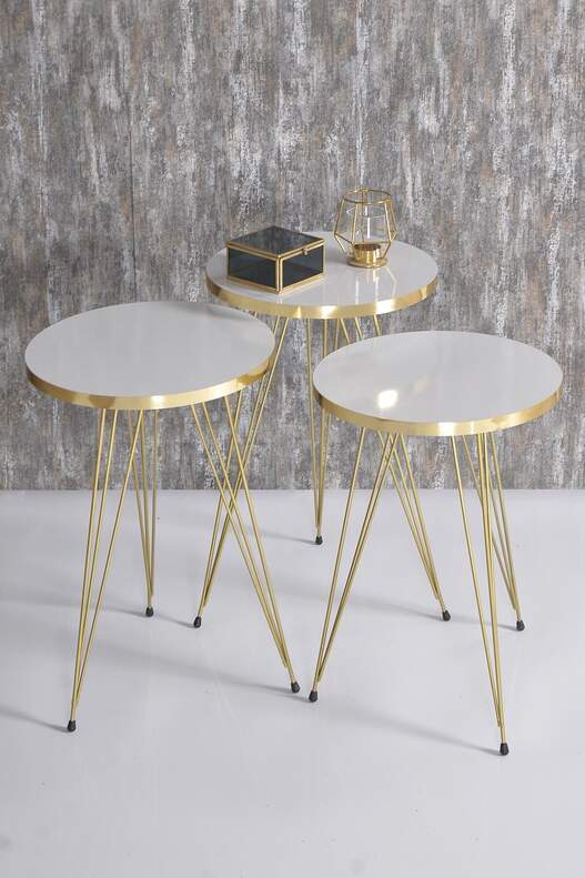 Gold Wire Zigon Coffee Table Gold Wire Zigon Coffee Table