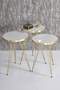 Gold Wire Zigon Coffee Table