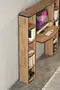 10 Shelves Bookshelf Desk