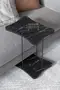 Side Table with Wheels