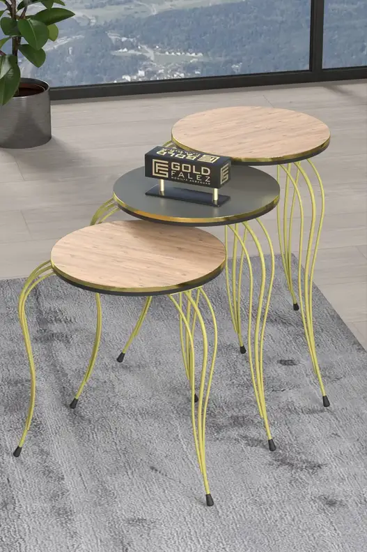 Zigon Coffee Table Luxury Double Gold Zigon Coffee Table Luxury Double Gold