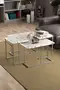 Solo Centre Coffee Table Zigon Coffee Table Silver Set