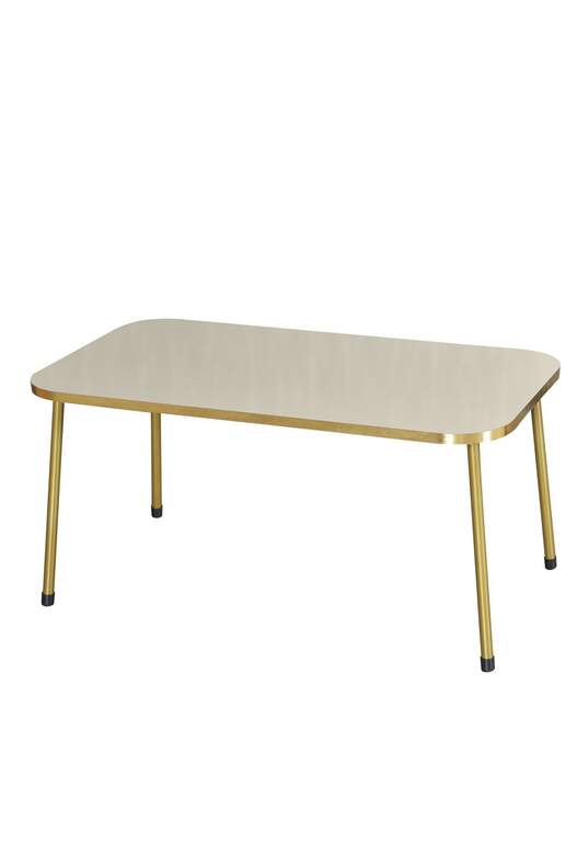 Gold Metal Centre Coffee Table Square Gold Metal Centre Coffee Table Square
