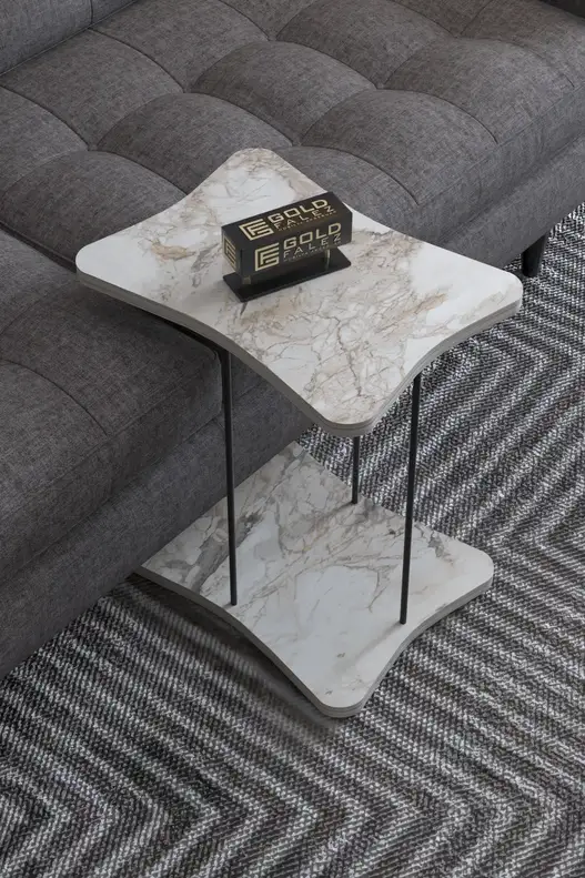 Side Table with Wheels Side Table with Wheels