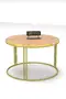 Middle Coffee Table Single Gold Luxury Special