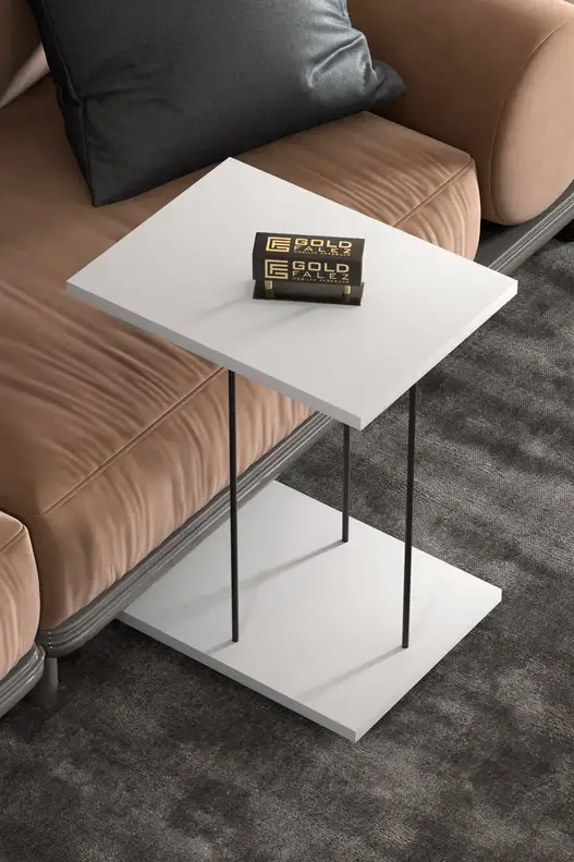 Wheeled Side Table Rectangle Wheeled Side Table Rectangle