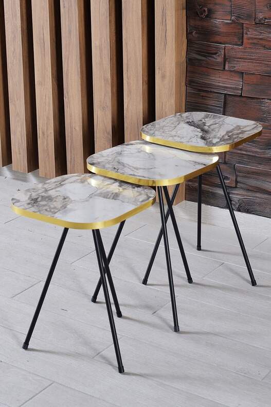 Black Metal Square Gold Zigon Coffee Table Black Metal Square Gold Zigon Coffee Table