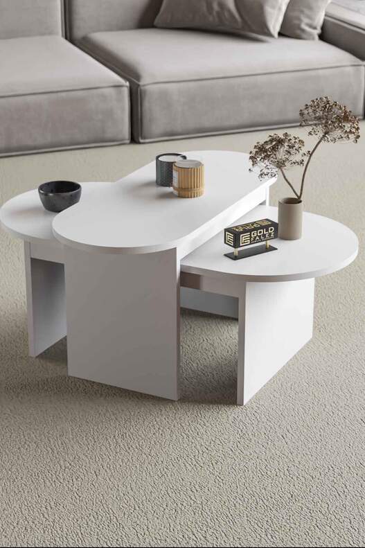 Setro 2 Piece Middle Coffee Table Setro 2 Piece Middle Coffee Table