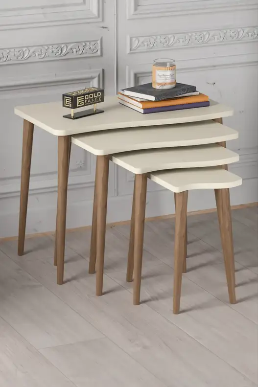 Zigon Coffee Table Wooden 4 Piece Square Zigon Coffee Table Wooden 4 Piece Square