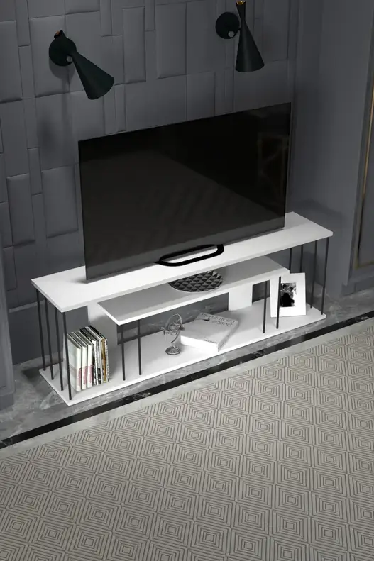 Tv Sehpası Raflı 140cm Gzd Plus Tv Sehpası Raflı 140cm Gzd Plus