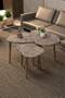 Trio 3 Wooden Zigon Coffee Table