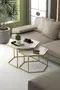 Hexagonal Double Lux Coffee Table