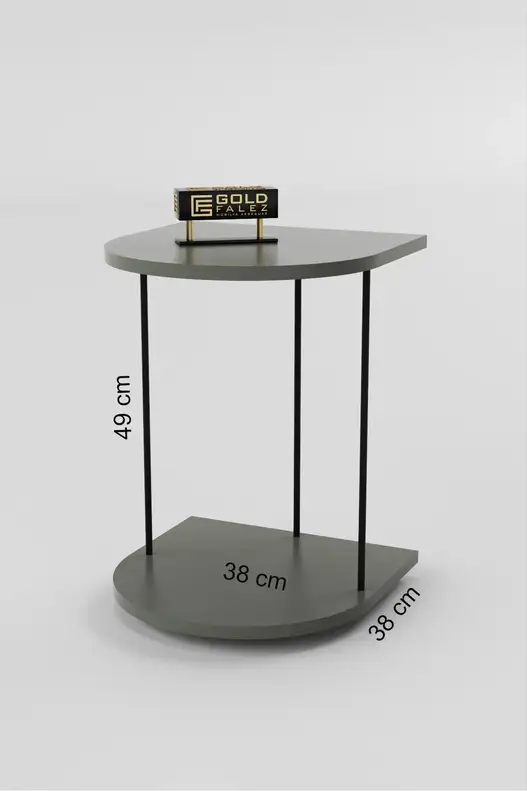 Wheeled Side Table Oval Wheeled Side Table Oval