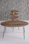 Black Wire Coffee Table Set Ellipse