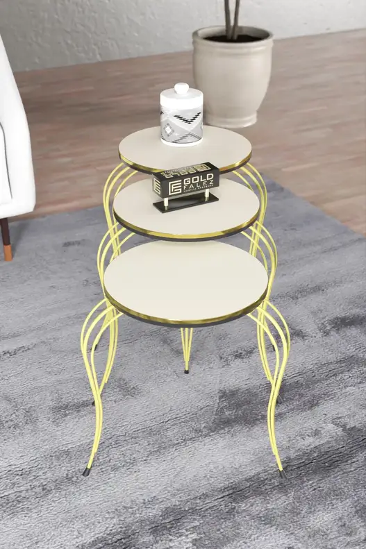 Zigon Coffee Table Luxury Double Gold Zigon Coffee Table Luxury Double Gold