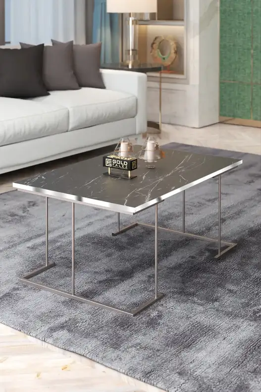 Solo Centre Coffee Table Silver