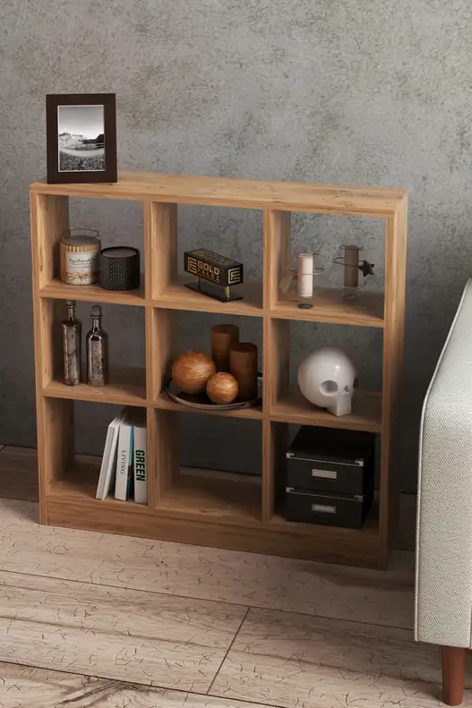 Bookshelf Shelf 9 Compartments Bookshelf Shelf 9 Compartments