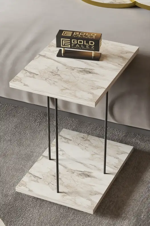 Wheeled Side Table Rectangle Wheeled Side Table Rectangle