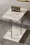 Wheeled Side Table Rectangle