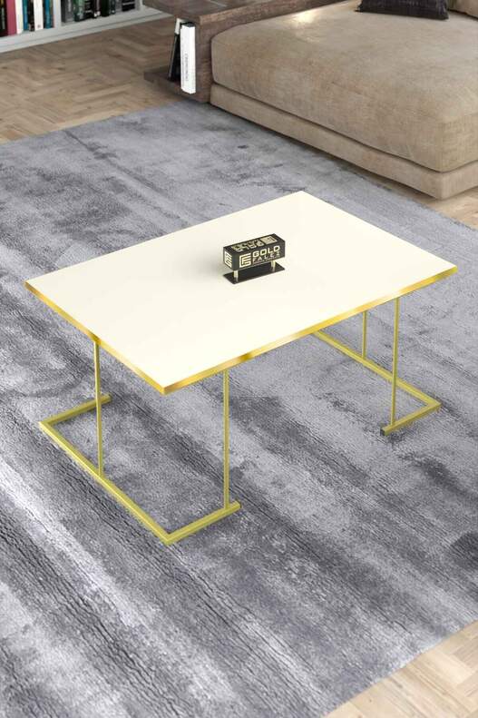Solo Centre Coffee Table Gold Solo Centre Coffee Table Gold