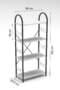 Bohemian 4 Shelf Bookcase