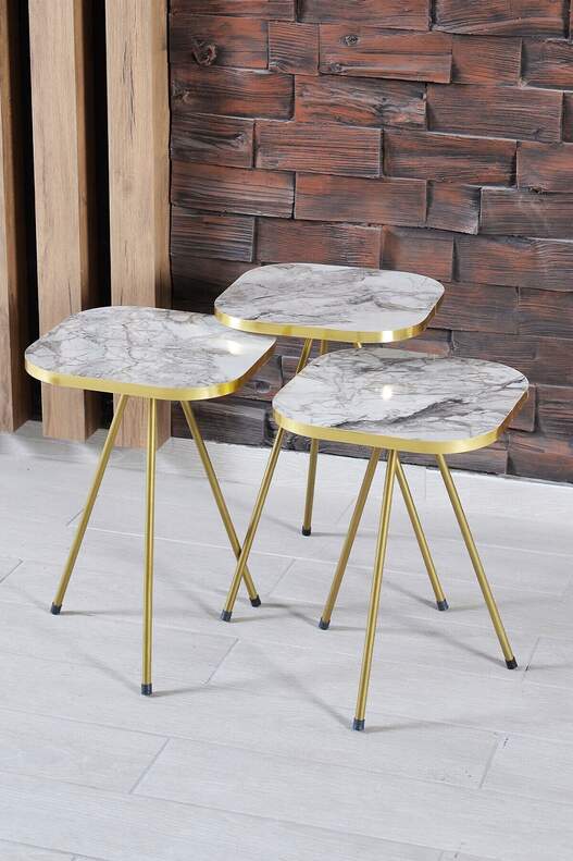 Gold Zigon Centre Coffee Table Set 3200 Gold Zigon Centre Coffee Table Set 3200