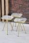 Gold Zigon Centre Coffee Table Set 3200