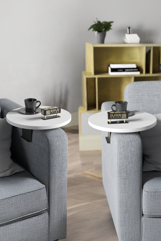 Decorative Double (2 pcs.) Side Table Round Decorative Double (2 pcs.) Side Table Round